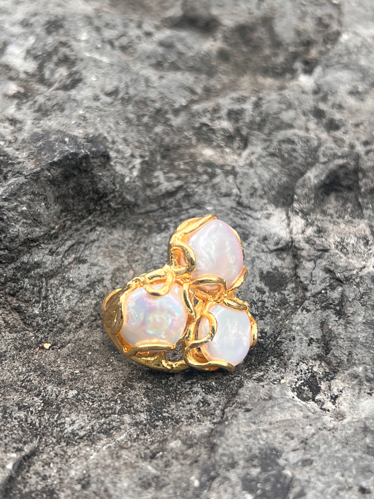 “Oyster Hour” Earrings