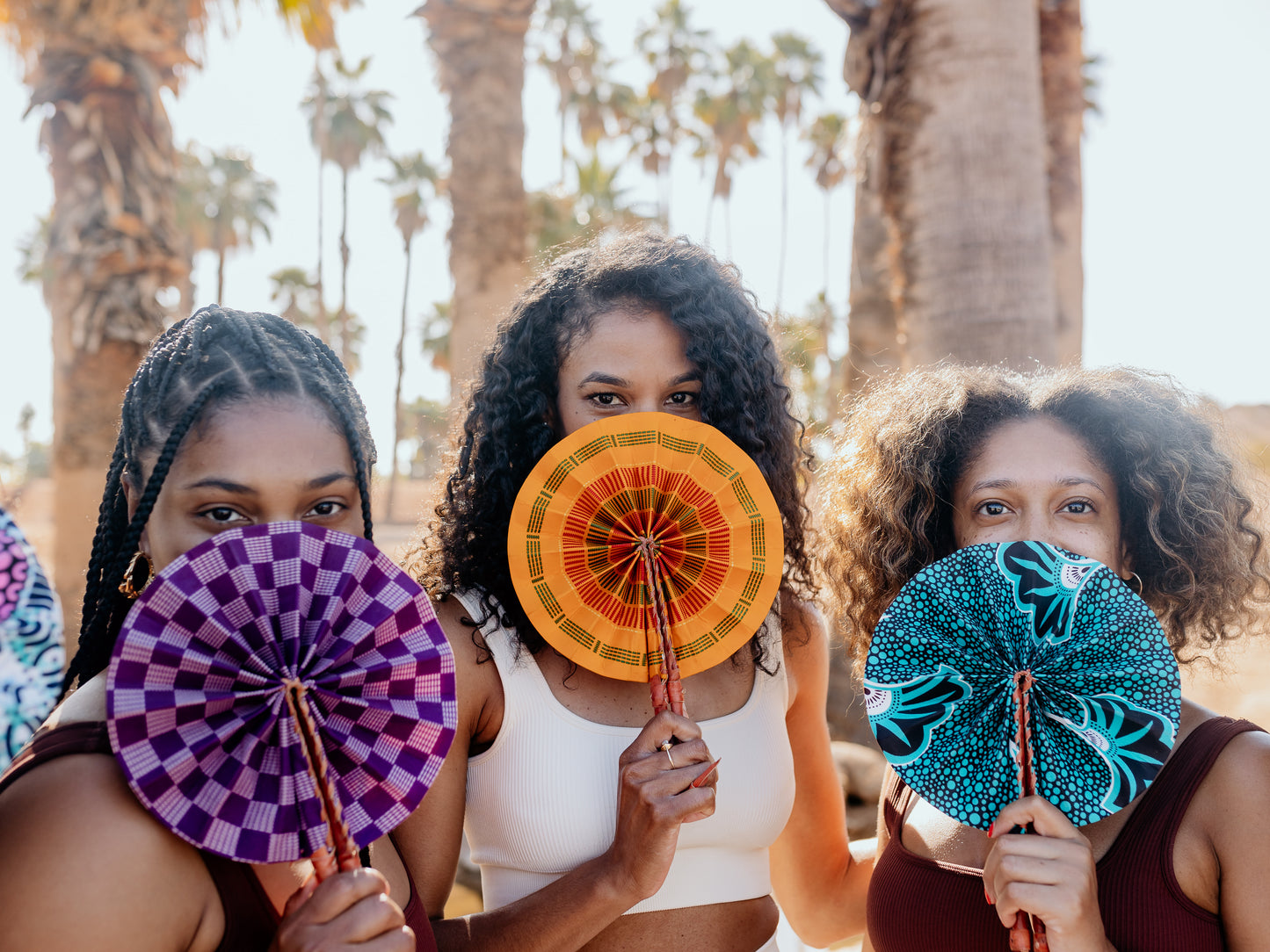 Handmade African Fans-Made in Ghana