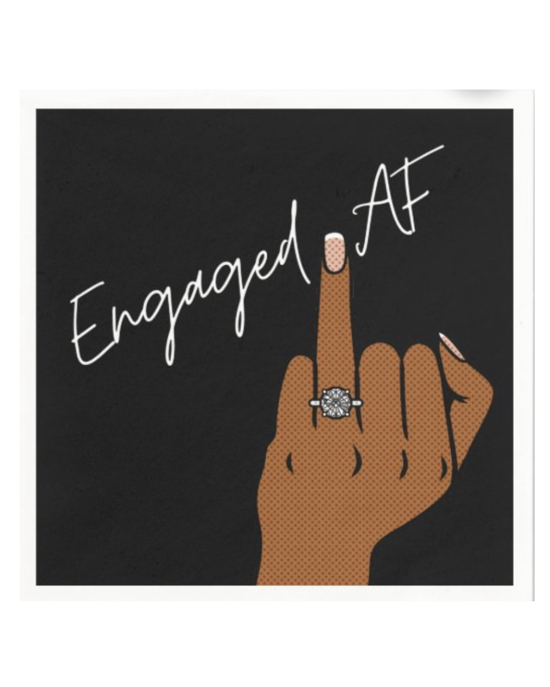 Engaged AF Napkins