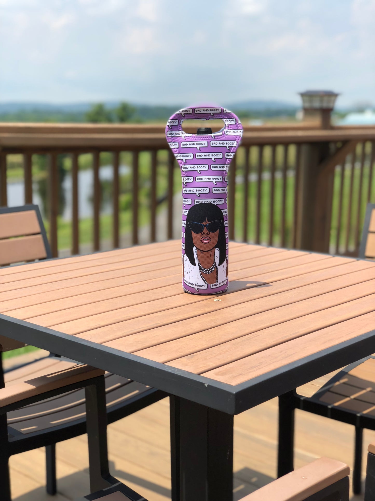 "Bad and Boozy" Bottle Bag