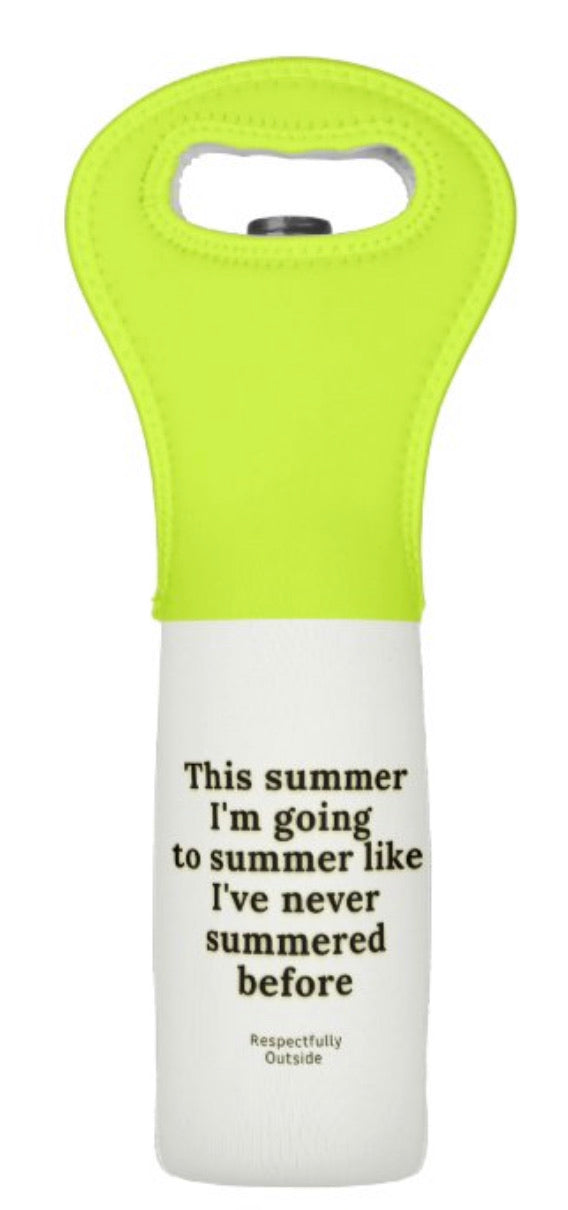 “This Summer” Wine Bag