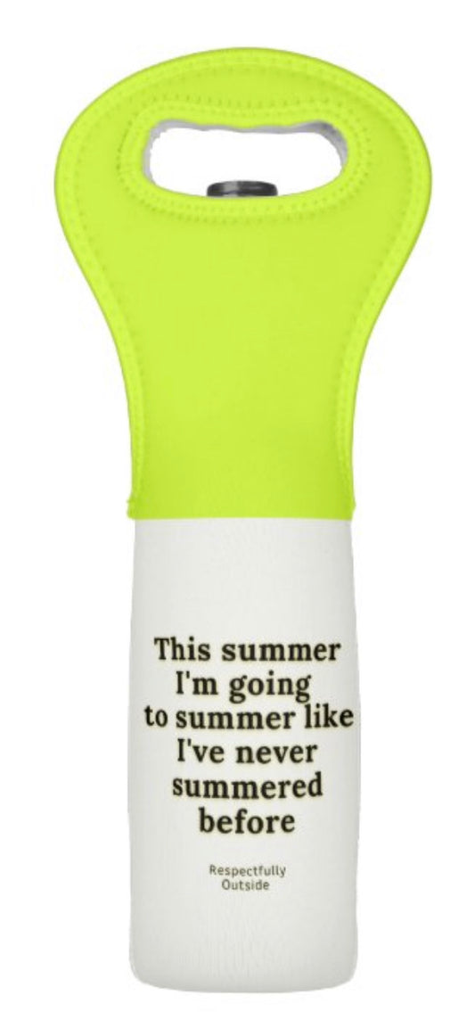 “This Summer” Wine Bag